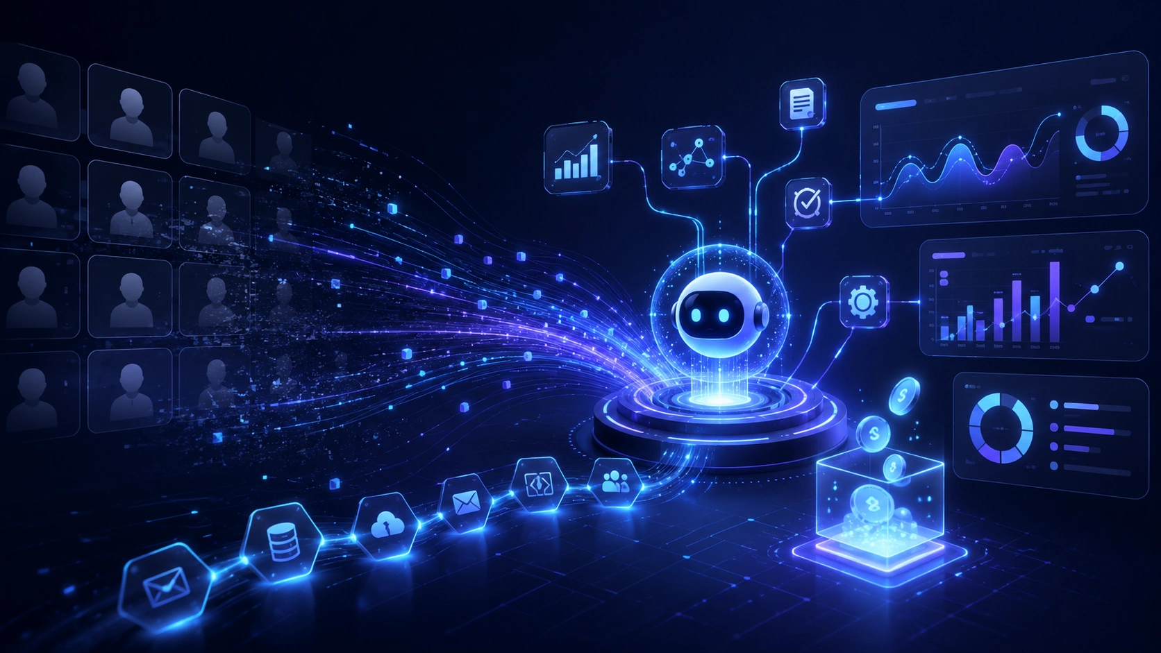 AI agent transforming SaaS from per-seat pricing to usage-based automation